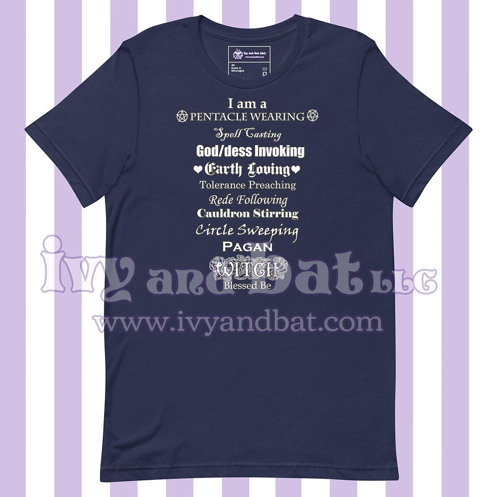 Thumbnail: Witch Pagan Affirmation Inspirational Graphic T-shirt