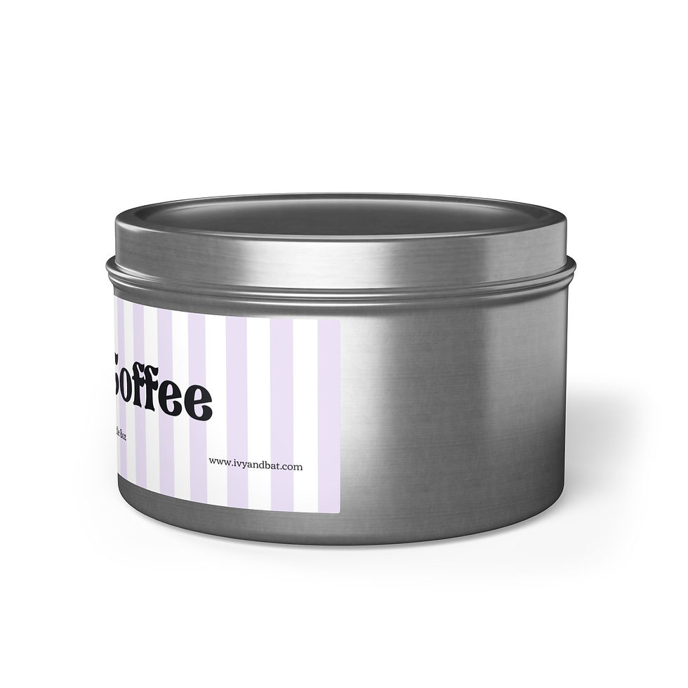 Thumbnail: Fresh Coffee Scented Vegan Soy Wax Blend Candle
