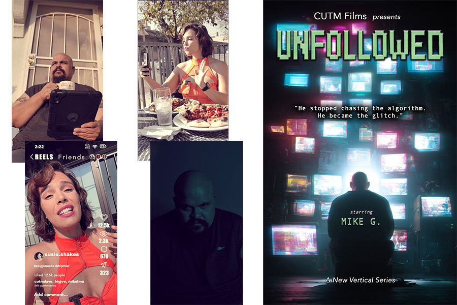 CUTM Films presents A New Vertical Series, "Unfollowed". Still shots and cover design.