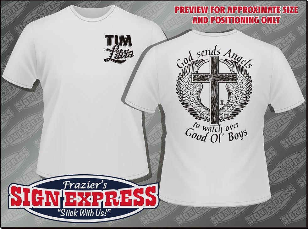 Thumbnail: "God Sends Angels" T-Shirt