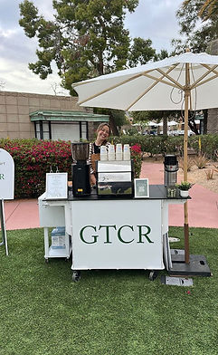 Custom Coffee Cart by Rowena Coffee