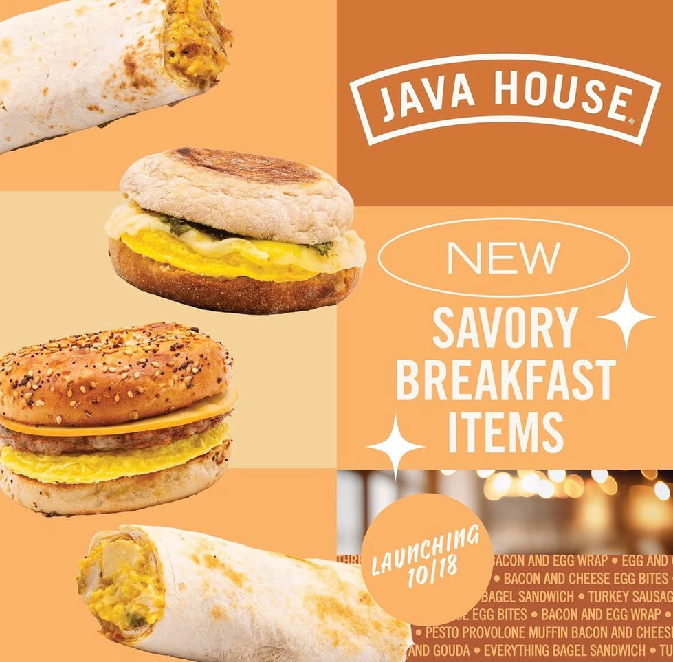 New Menu Launch Social Post
