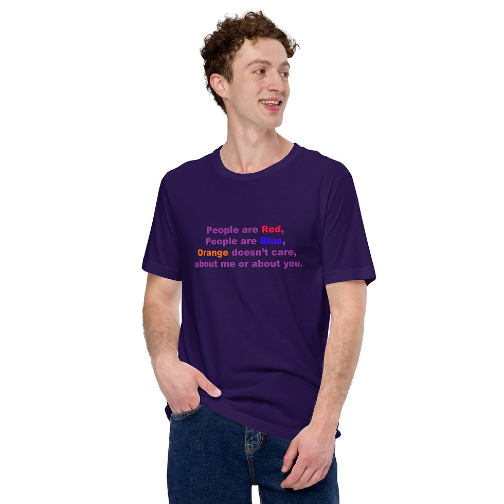 Thumbnail: Orange Doesn't Care Unisex t-shirt