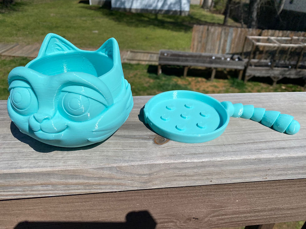 Thumbnail: Cat Flower Pot with Tail Base