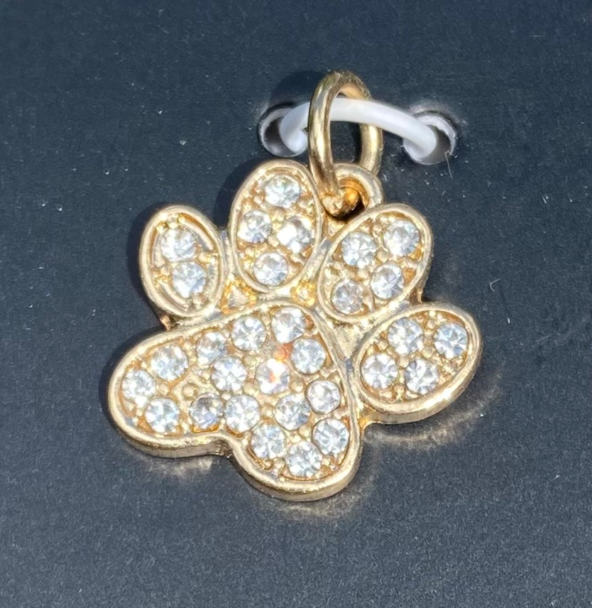 Thumbnail: Paw Print Dog Collar