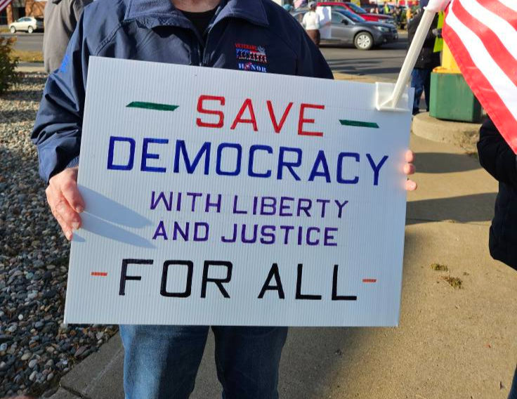 October 18, 2025 Hubbard County No Kings Rally