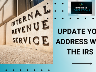 How To Update Your Business Address With The IRS