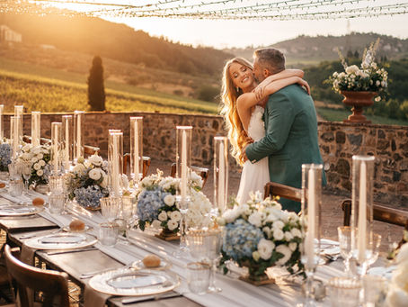 STEFANIA & PAOLO: LETNÍ SVATBA V TOSKÁNSKU