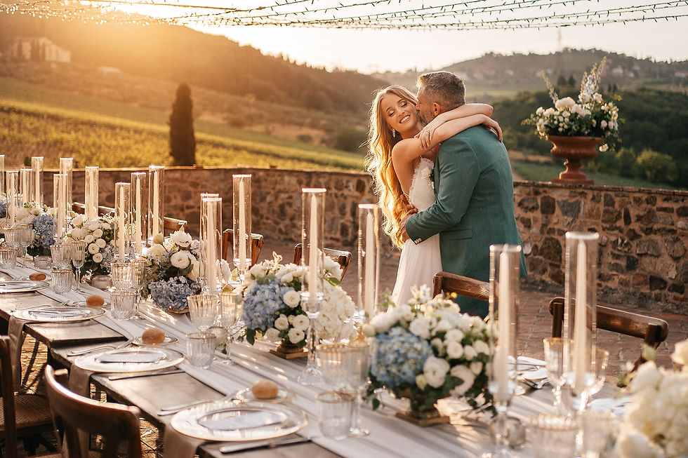 STEFANIA & PAOLO: LETNÍ SVATBA V TOSKÁNSKU