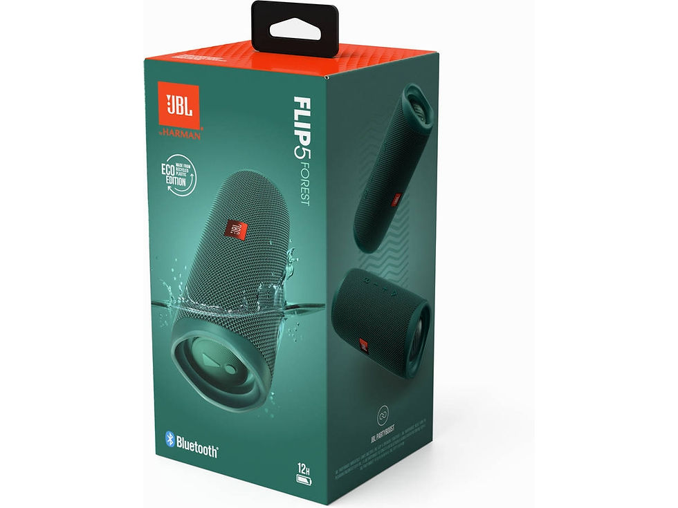 Miniatura: Coluna Bluetooth JBL Flip 5 Ecco Forest
