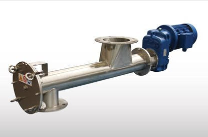 Transportadores de tornillo tubular de acero inoxidable de grado alimenticio TXF