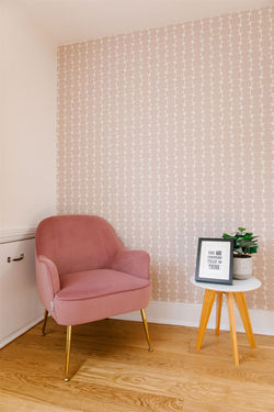 The Blush and Brass House, N2 | Interior Design by Tamar Creative studio