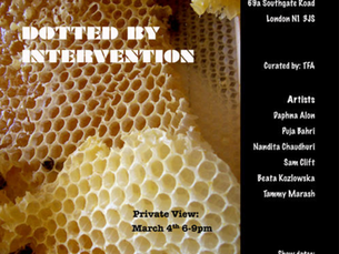 Digital art group exhibition - Dotted By Intervention