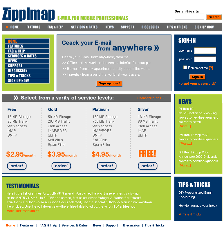 Website Design | ZippiMap