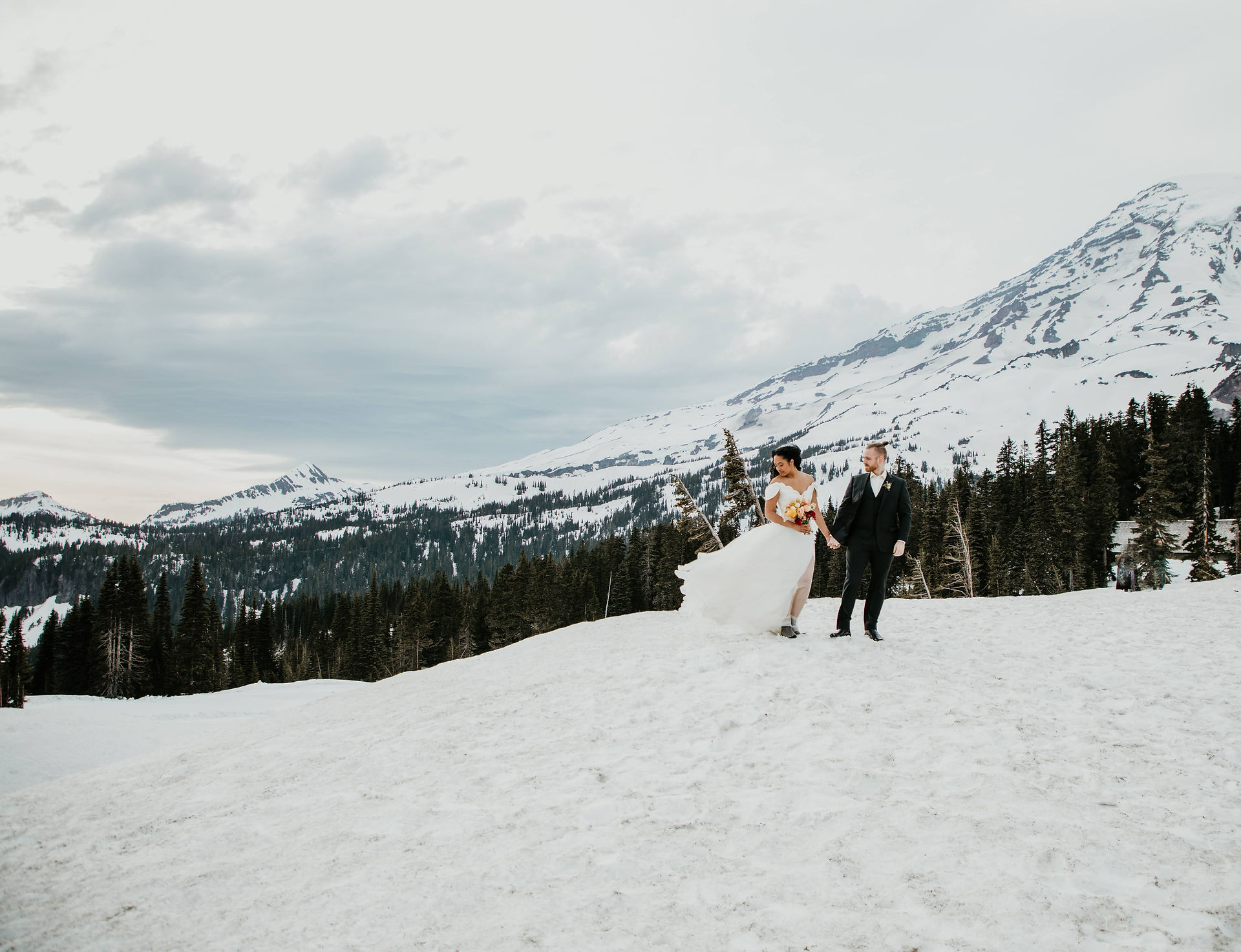 Mt. Rainier Elopement 