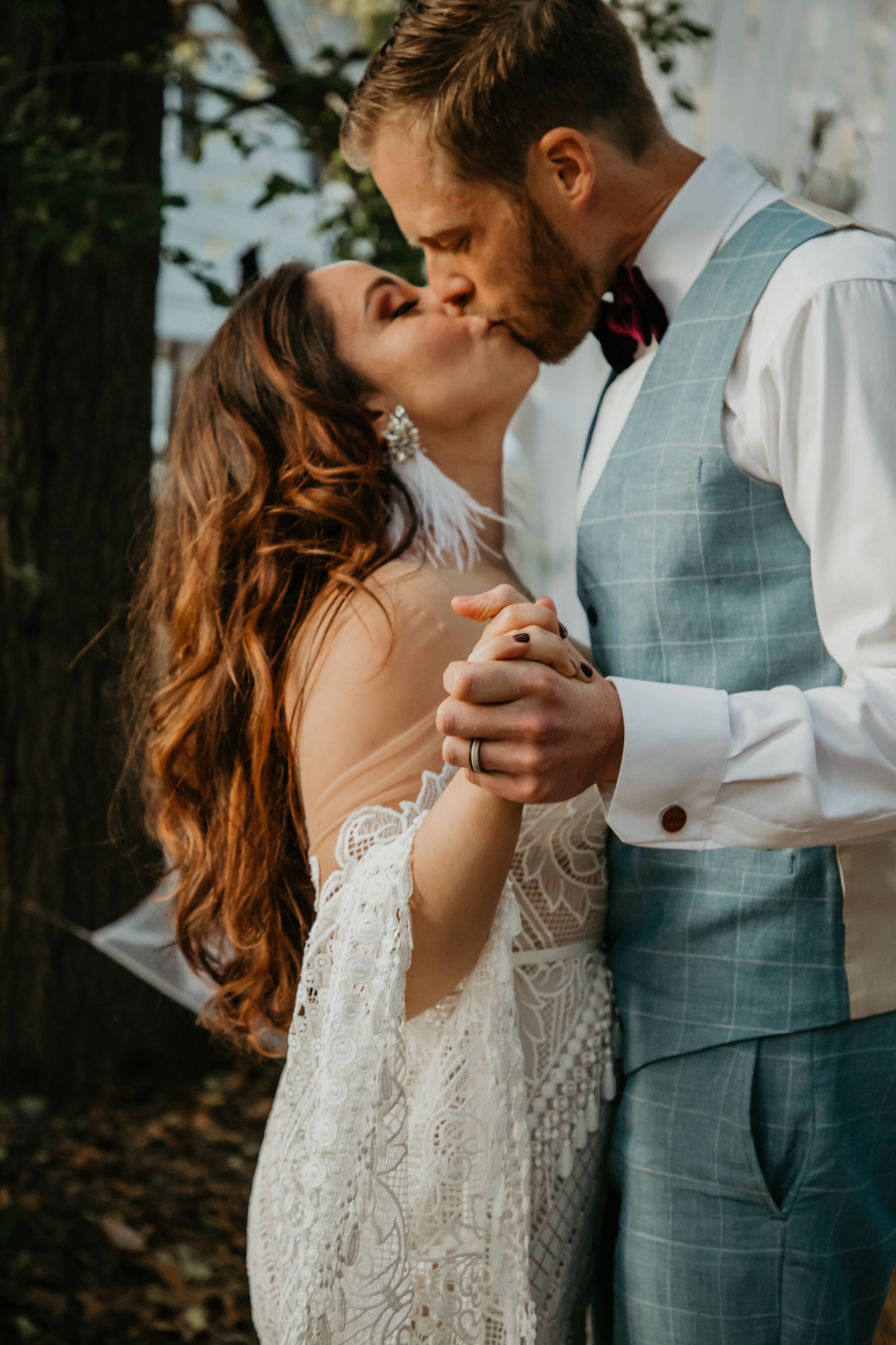 Chicago Backyard Elopement 