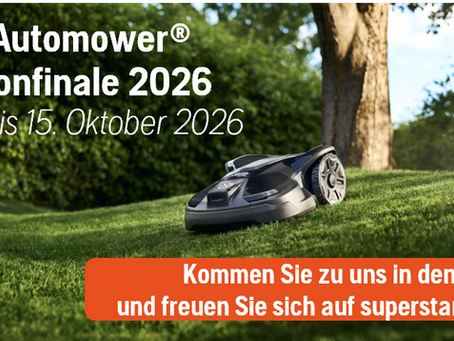 Husqvarna Automower Saisonfinale