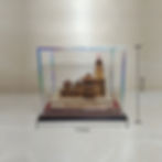3D RamMandir Model with Acrylic Box