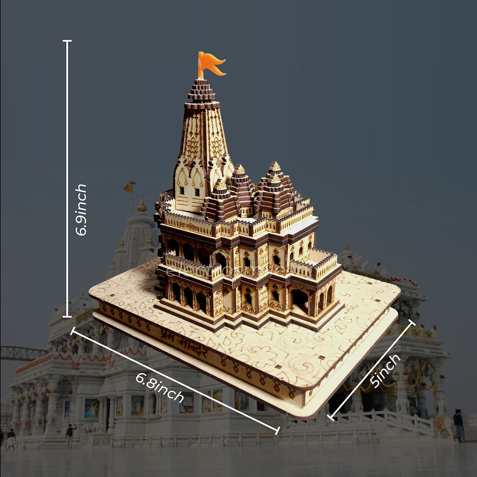 Thumbnail: Prem Mandir Vrindavan 3D Model