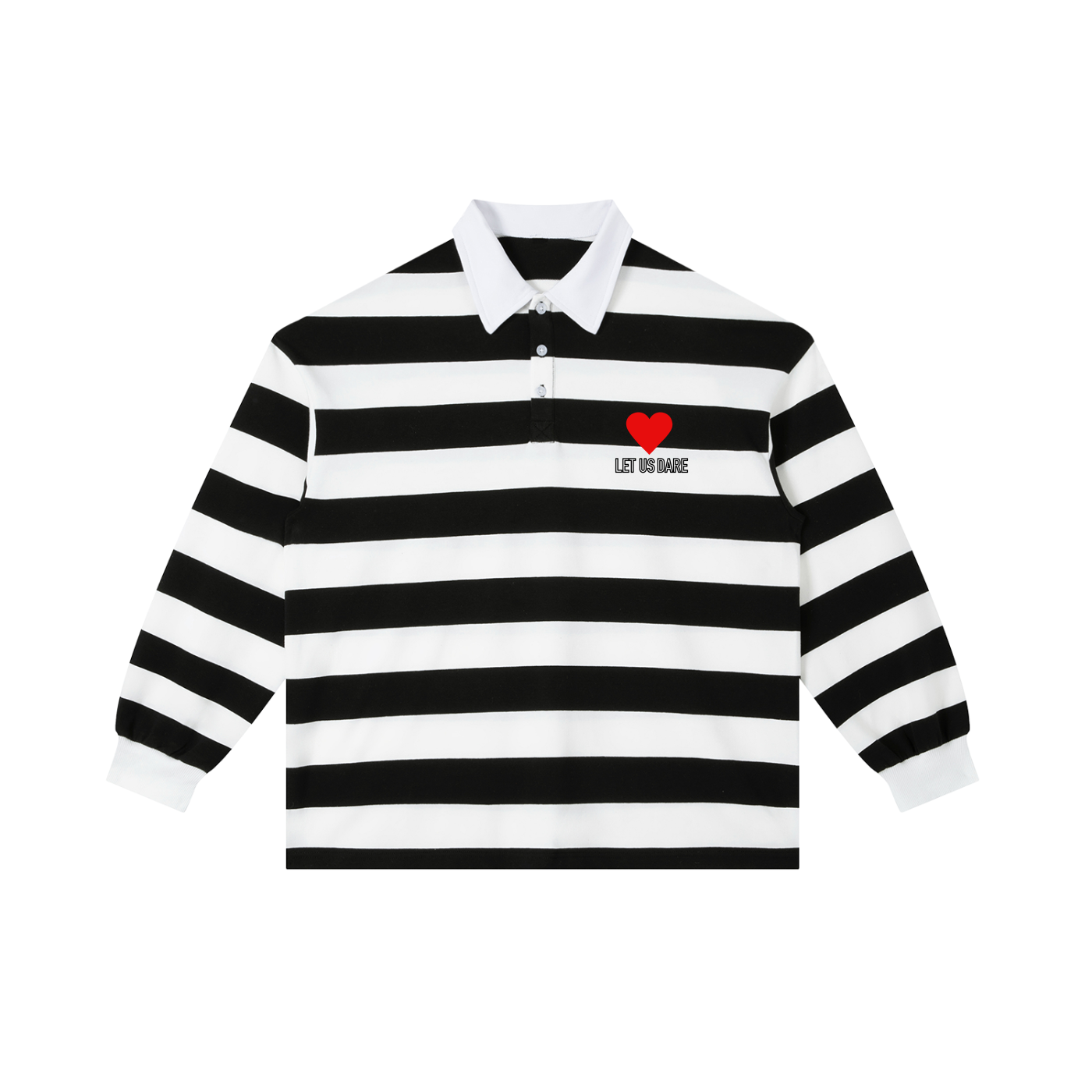 Striped long-sleeve jersey