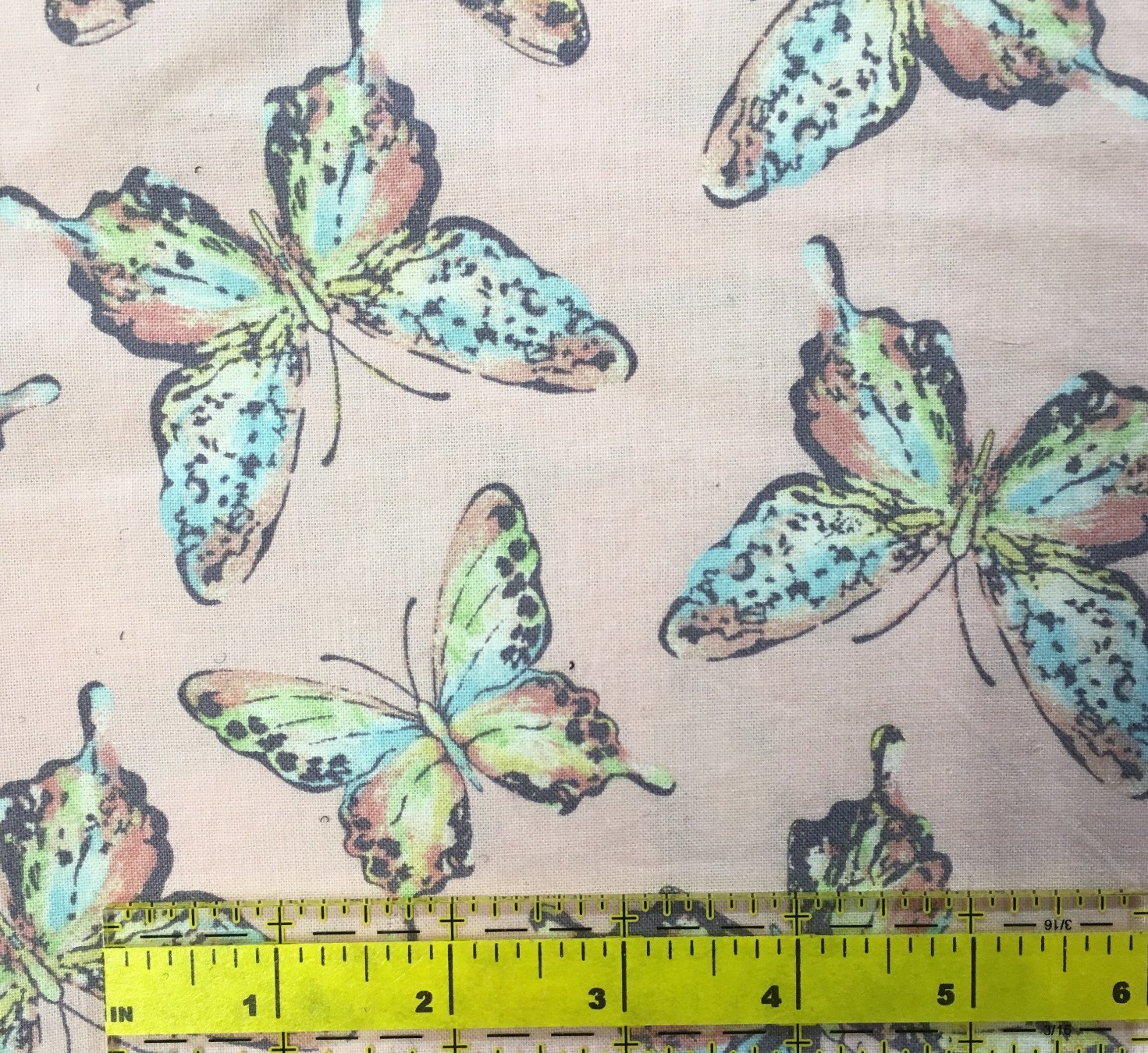 Butterflies on pink
