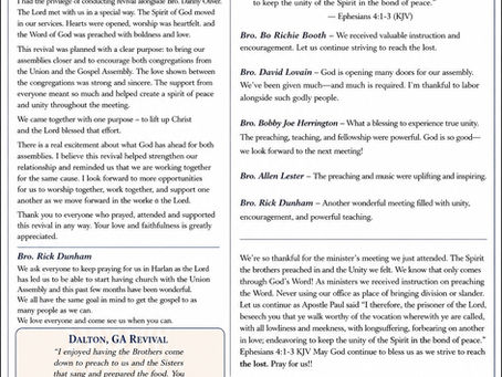 May - Church News