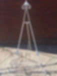 White Metal Easle