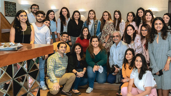 group picture from a members only workshop