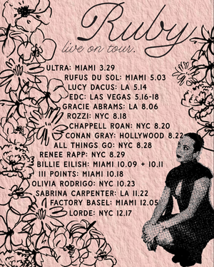 Personal 2025 Concert Poster