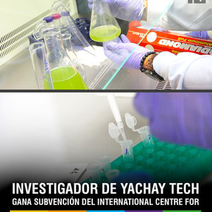 Investigador de Yachay Tech gana subvención del ICGEB