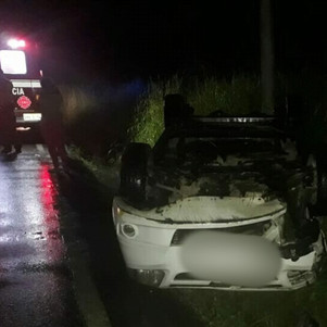 Un siniestro de tránsito en el sector de San Pedro fue gestionado por el ECU 911