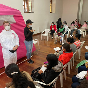Ibarra se benefició de la campaña de prevención de cáncer de mama