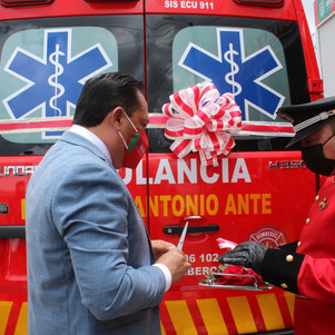 Se entregó ambulancia para servicio de la ciudadanía anteña