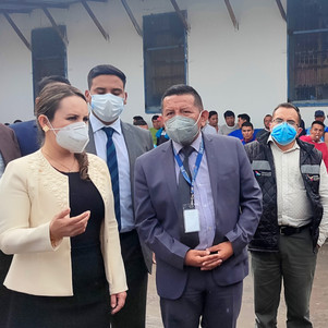 Gobernadora de Imbabura, constató la convivencia pacífica del Centro de Privación de Libertad