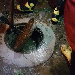 Inundaciones por fuertes lluvias en Ibarra