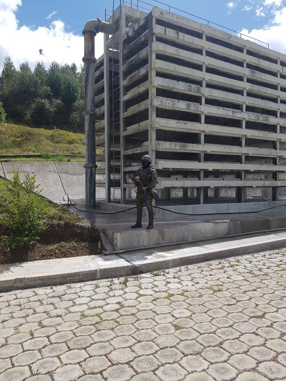 Fuente De Agua Potable Para Ibarra Militarizada