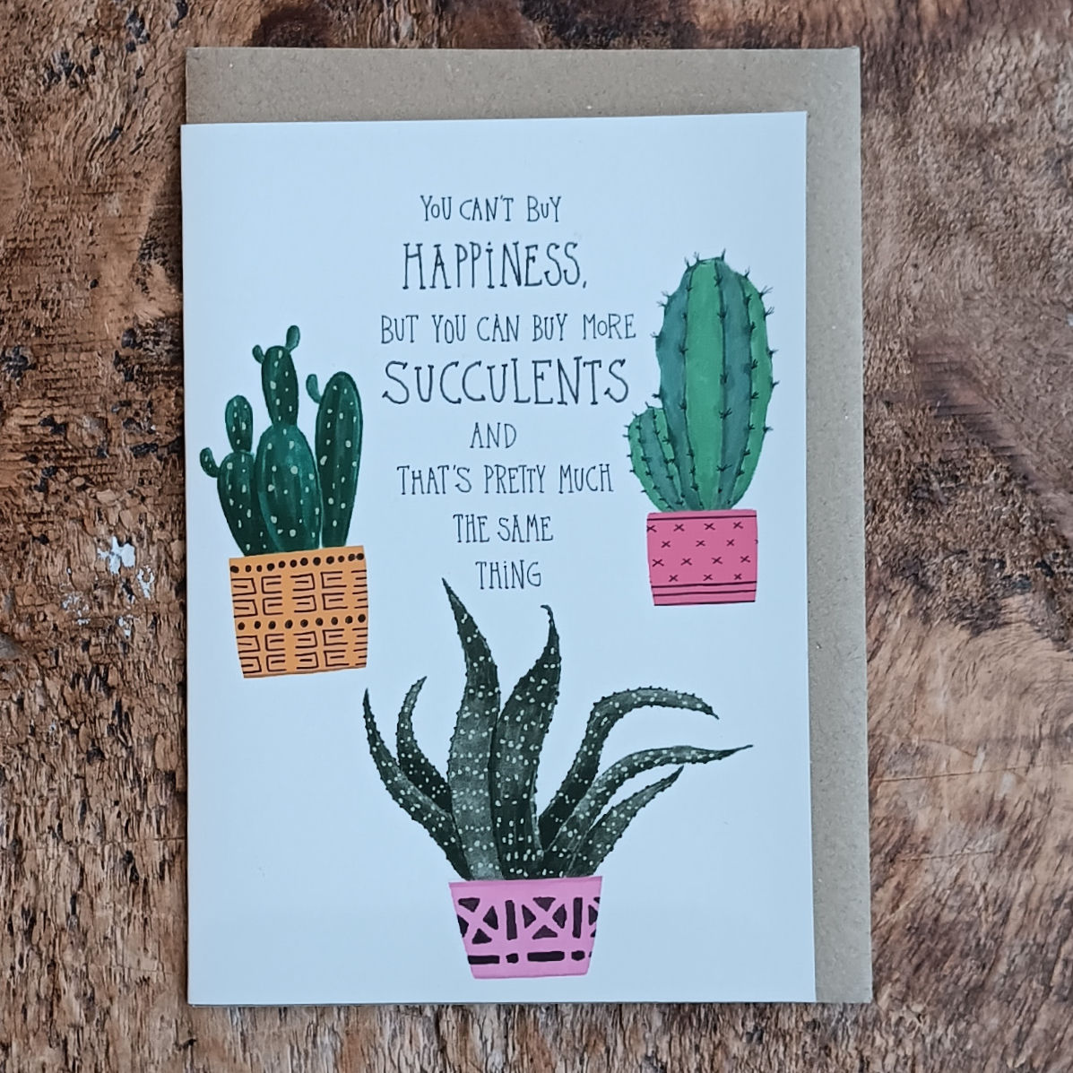 Cactus - A6 Greetings Card