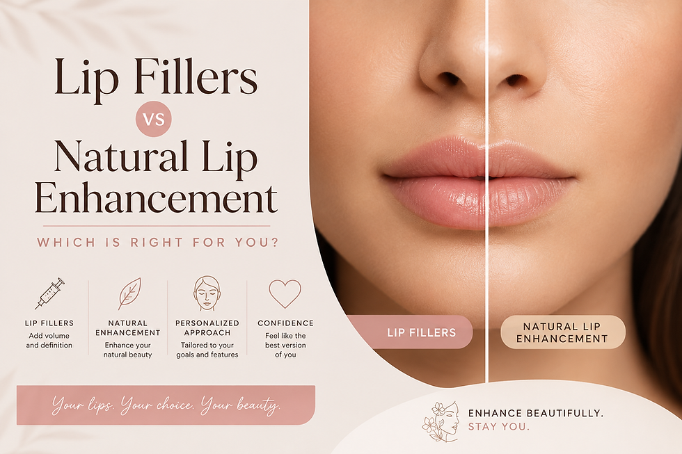 Lip Fillers vs Natural Lip Enhancement: Which Is Right for You?