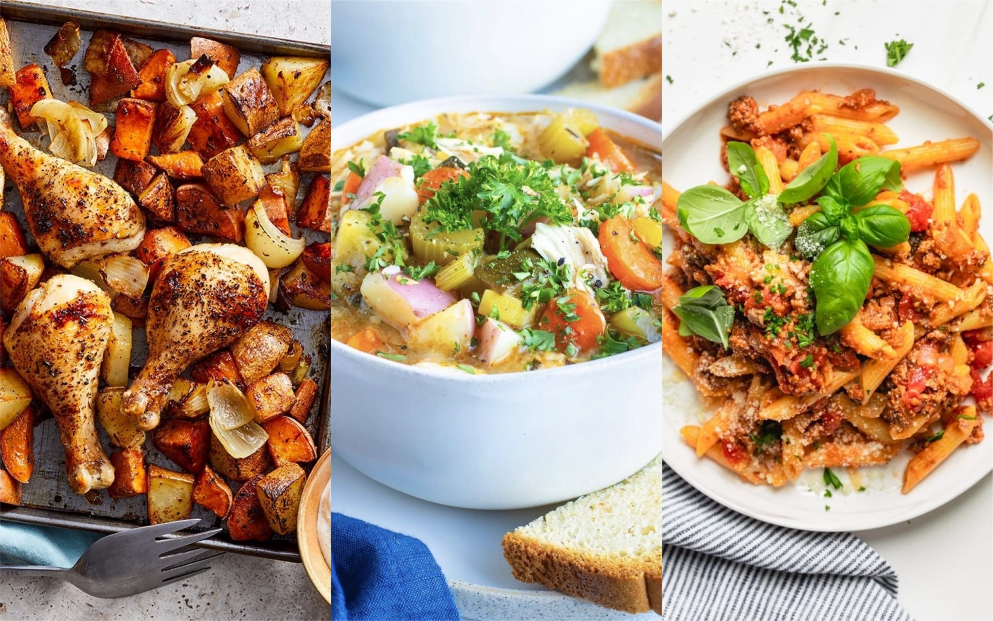 Arranged Food and Objects