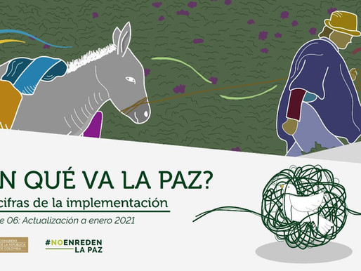 Sexto informe de seguimiento a la implementación del Acuerdo de Paz
