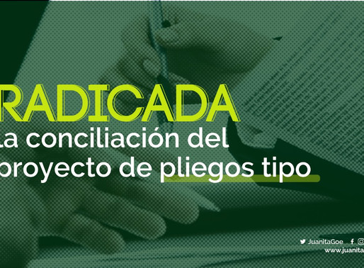 Conciliación pliegos tipo