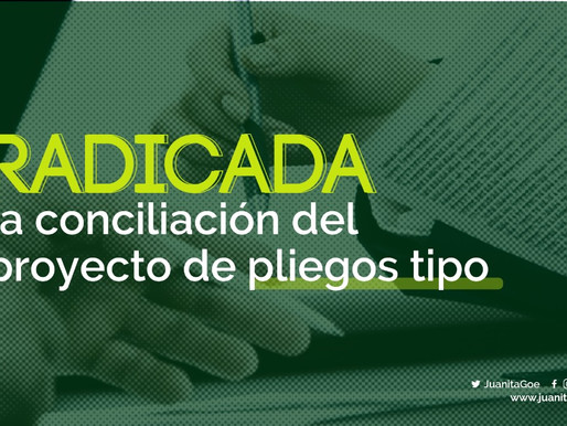 Conciliación pliegos tipo