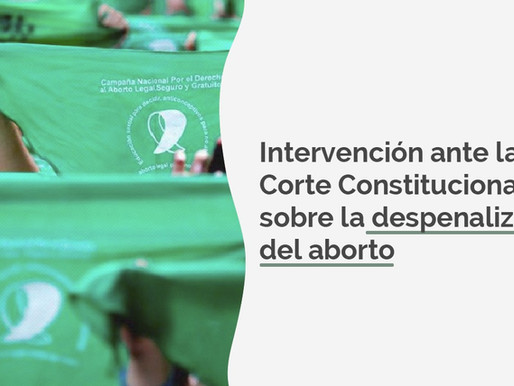Despenalización del aborto