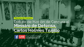 Moción de censura a MinDefensa
