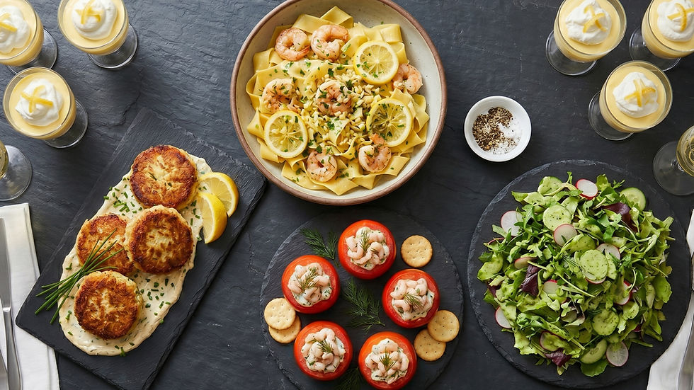 Seafood & Citrus: A Spring Dinner Soirée with Wine Pairings