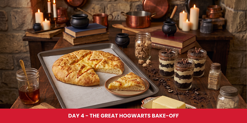 DAY 4 - The Great Hogwarts Bake-Off (Ages 7-14)