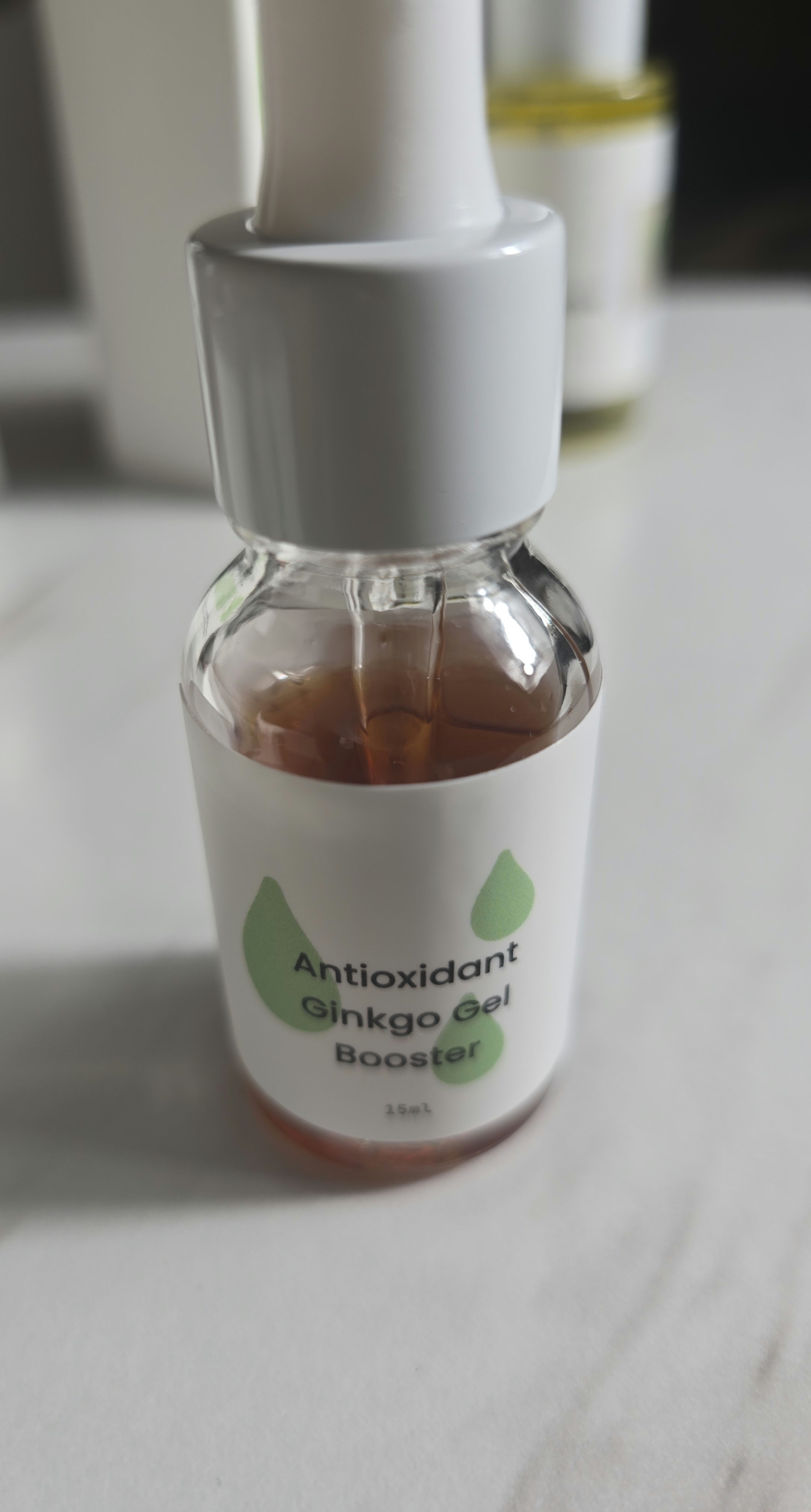 Antioxidant Ginkgo Gel Booster