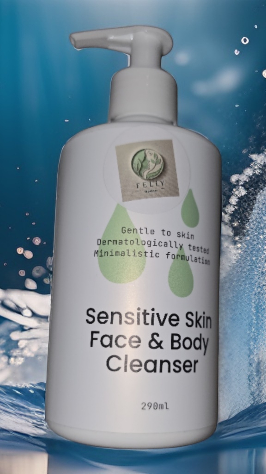  Felly Sensitive Skin Face & Body Cleanser 