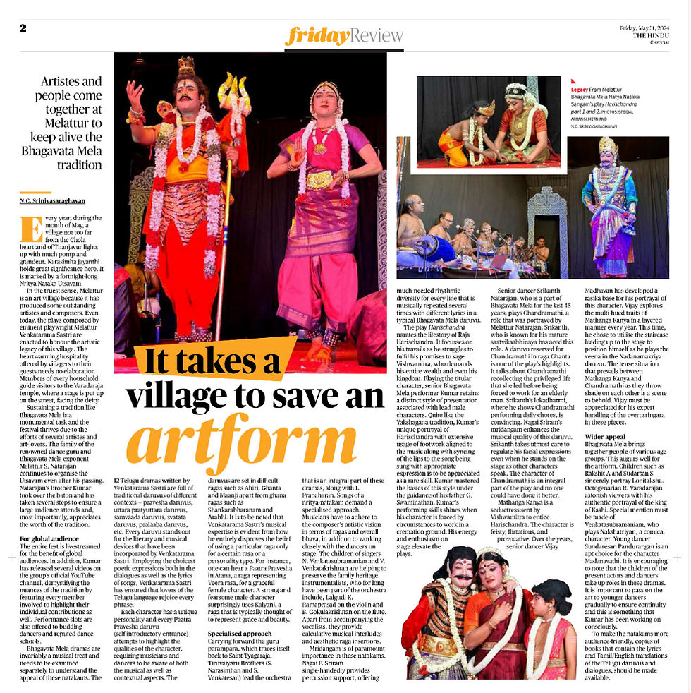 (The article was published in The Hindu on May 30th, 2024)