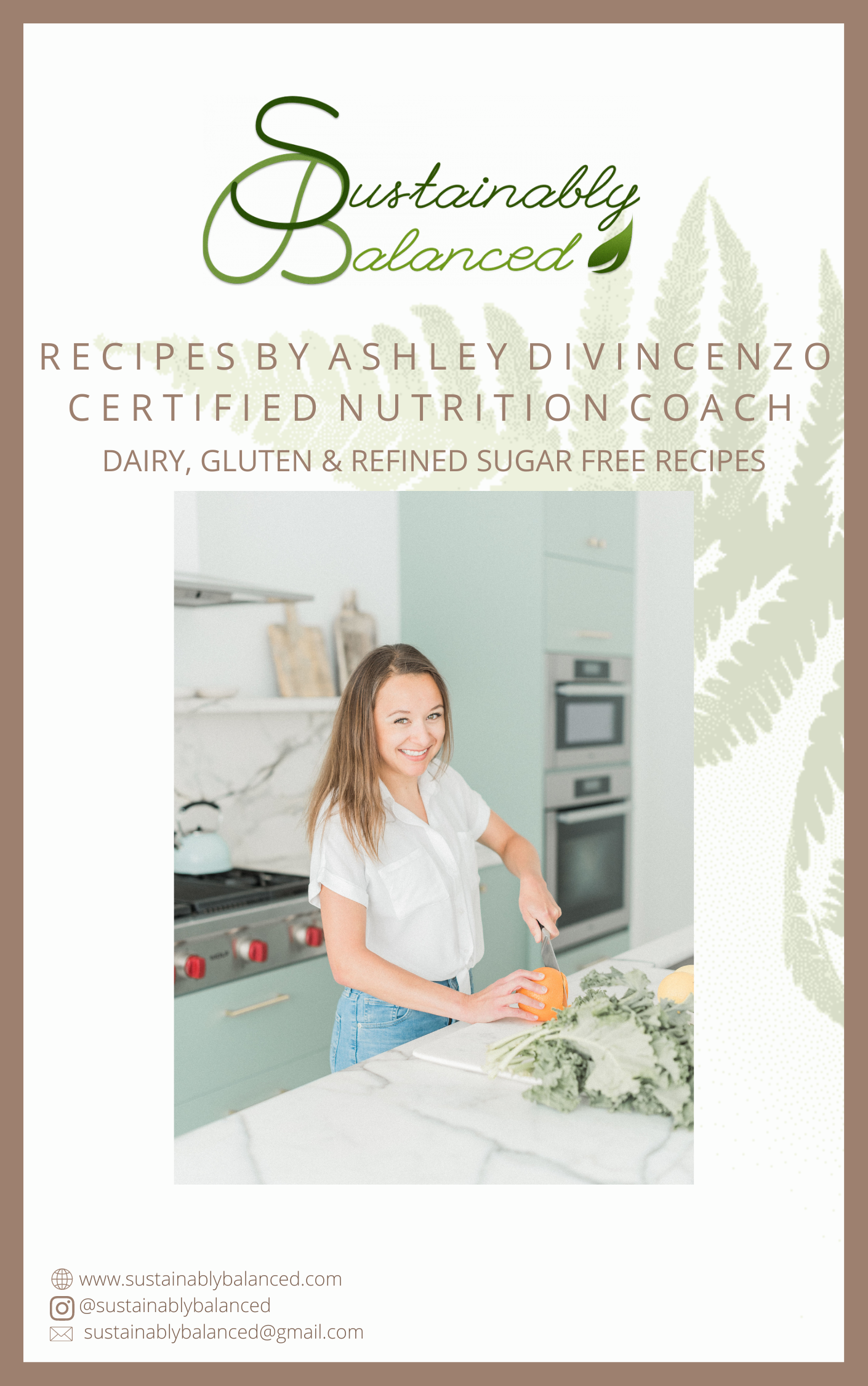 The Sustainably Balanced Cookbook